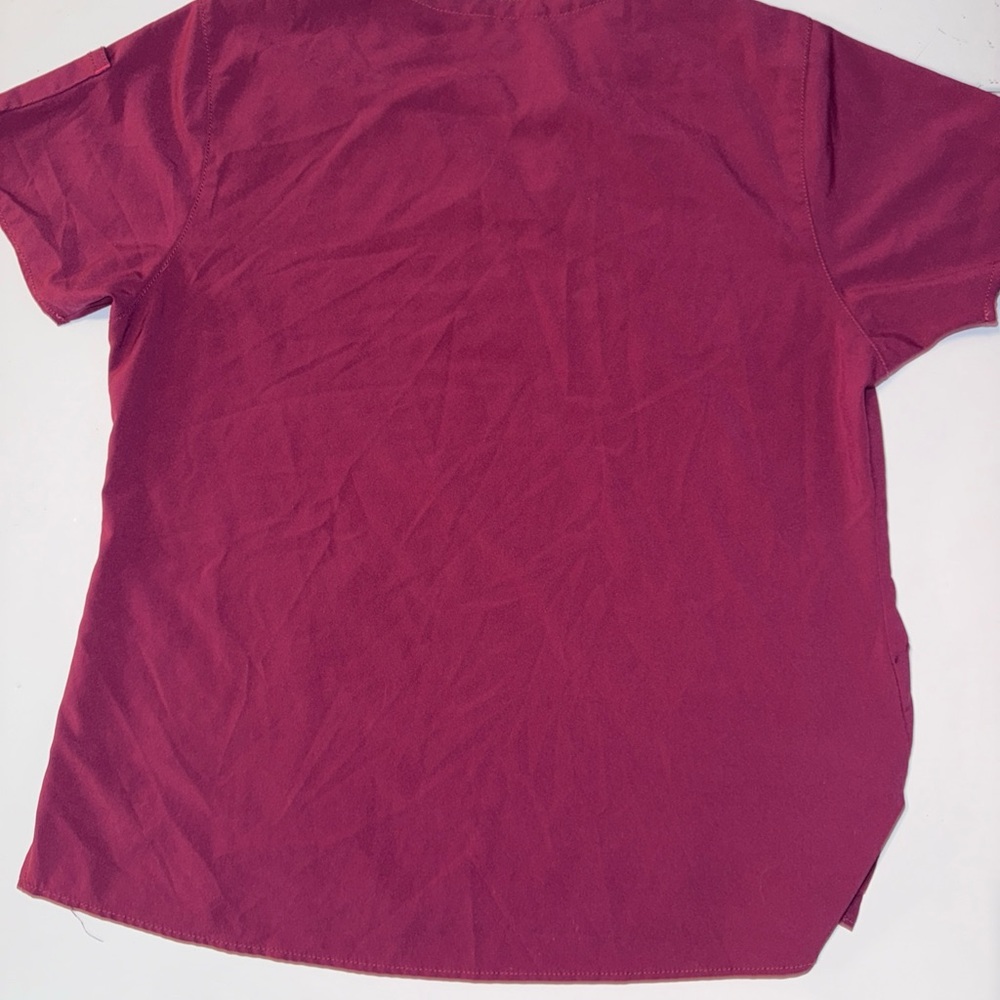 Carhartt Force Women’s Scrub Top Medical Top Purple/Magenta Size XL - Picture 14 of 15